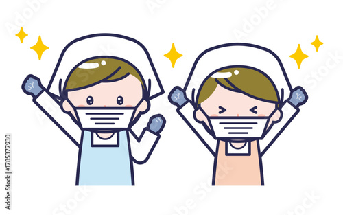 調理員／2人組／男女 03