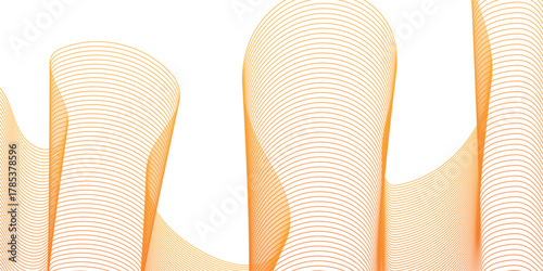 Vector illustration of an abstract background with lines for summer fashion beach footwear design of a woman's flip flop pair