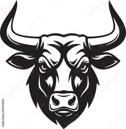 bull head isolated