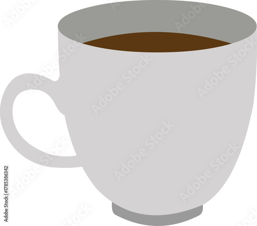 Enjoy a rich, dark coffee steaming in a modern minimalist mug, perfect for your morning ritual or afternoon break.