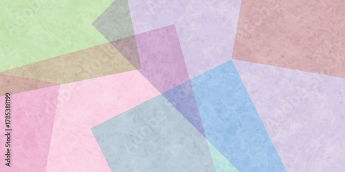 カラフル　和柄　模様　背景