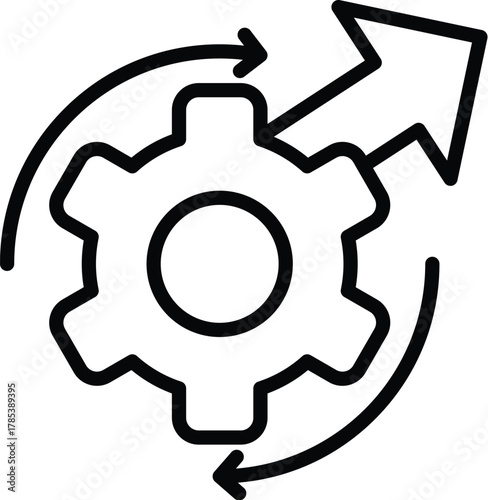 improve web icon in outline style