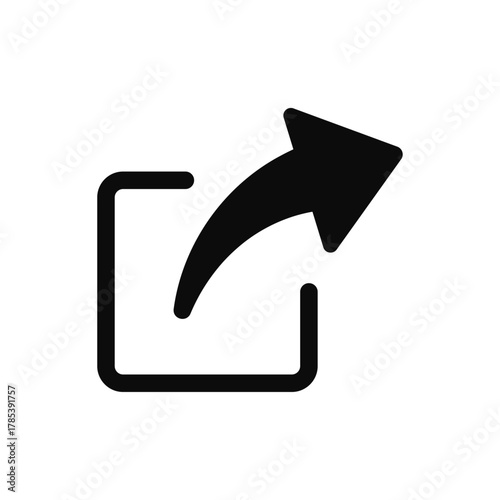 Arrow icon shortcut replace symbol template