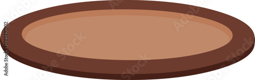 Rich chocolate layers create a decadent dessert concept with smooth texture and appealing visual depth