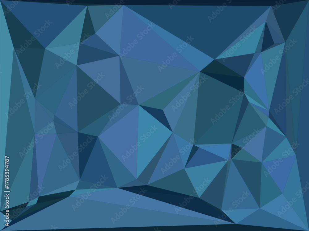 Obraz premium Abstract Low Poly Gemstone Crystal Polygon Background