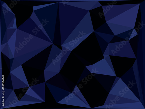 Abstract Low Poly Gemstone Crystal Polygon Background