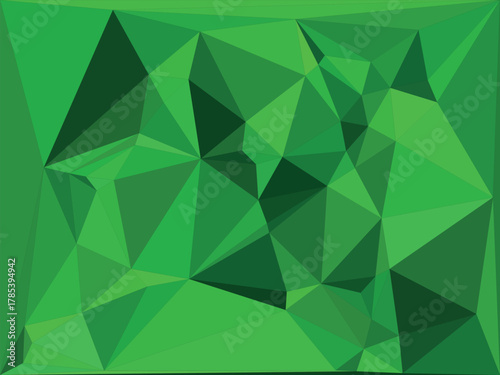 Abstract Low Poly Gemstone Crystal Polygon Background