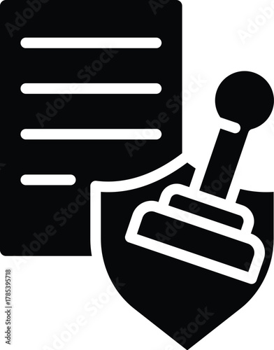 validate web icon in solid style