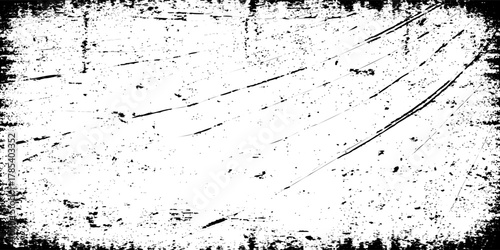 A Naturally Worn and Deeply Distressed Concrete Surface with a Grunge Aesthetic