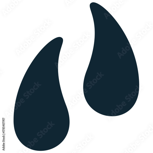 Beauty Eye Patch Icon Vector Simple vector icon representing under-eye patches. Symbolizes skincare, hydration, beauty treatments, and quick cosmetic fixes.