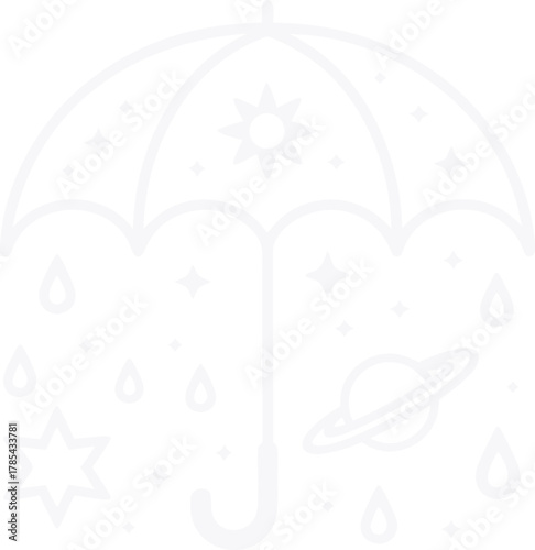 Umbrella Protecting a Galaxy