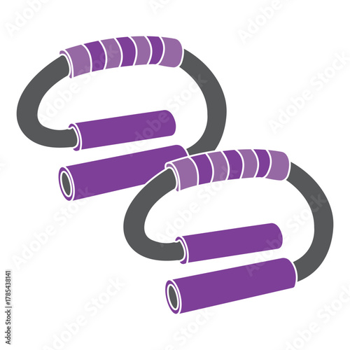 Push up handle icon  design