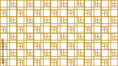 Symmetry Speaks: Formal balance achieved through identical, mirrored patterned sections.