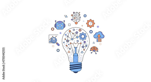 Creative AI and Machine Learning Concepts within a Lightbulb for Innovation