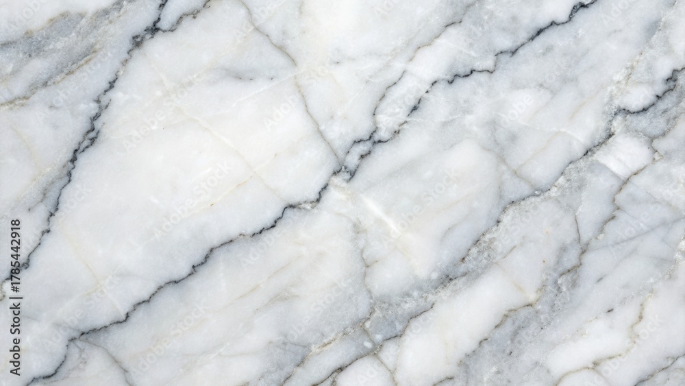 Obraz premium Marble texture featuring white and gray veining, ideal for elegant design projects and backgrounds.