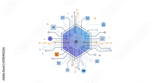 Complex digital network for artificial intelligence and machine learning