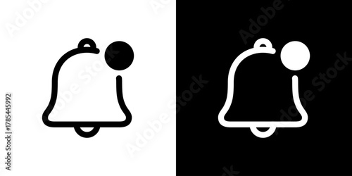 通知中のベルのアイコン
