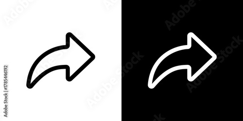 返信・シェアのアイコン