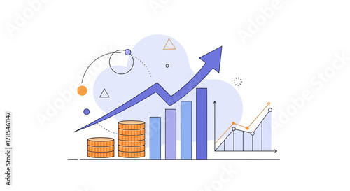dynamic financial growth performance and investment analysis with profits