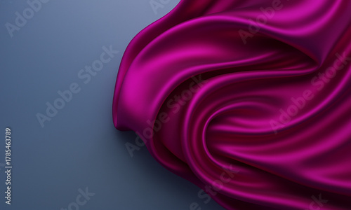 Smooth, flowing purple and pink silk and satin texture backgrounds offer a soft, luxury textile design