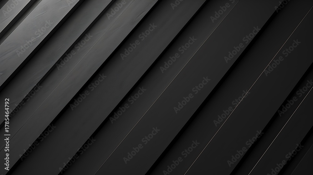 Obraz premium Dark abstract background with diagonal lines and subtle light reflections