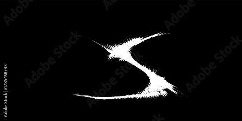 Creepy Scratch Letter Y Overlay - Distressed Text Effect for Horror Designs. Perfect for Spooky, Halloween and Thriller Projects.