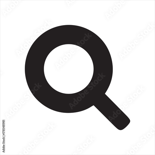 Search icon vector illustration for navigation and discovery