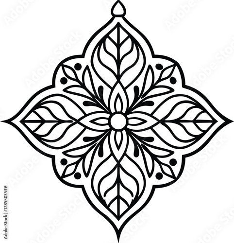 A single bright point of light illuminates vast dark abstract space