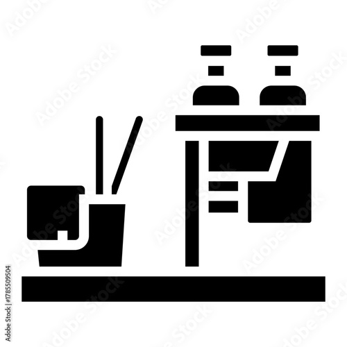 hotel service Solid icon