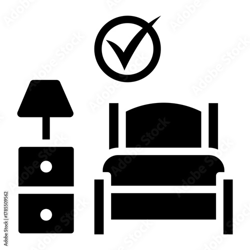 hotel service Solid icon
