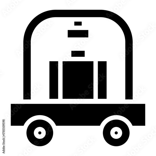 hotel service Solid icon