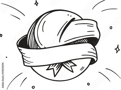 Happy cartoon cup with whipped cream, lid open, cheerfully waving