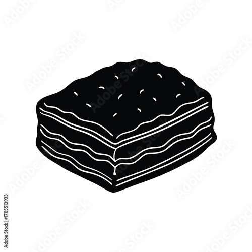 Golden Baklava Crispy Layer Dessert