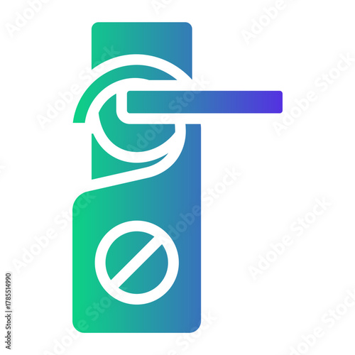 hotel service Gradient icon