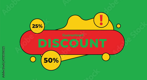 Big guaranteed discount sale at 25% and 50% off for a limited time only