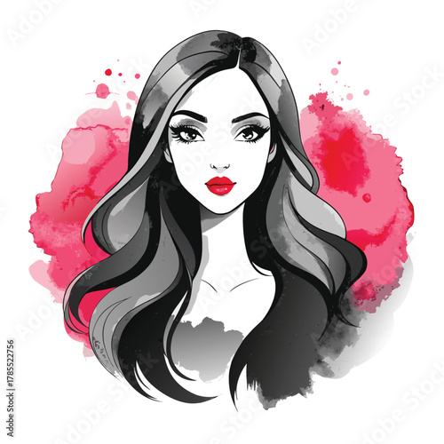 Monochrome Muse Red Reverie