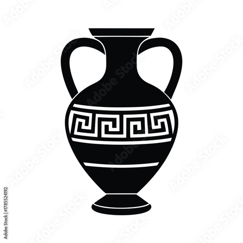 Greek Amphora Pottery Symbol Icon