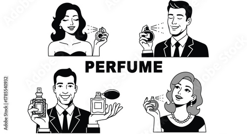 Perfume fragrance scent aroma cologne spray for men and women shop