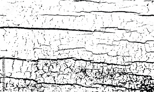 Abstract black and white textured pattern with cracked surface and organic lines