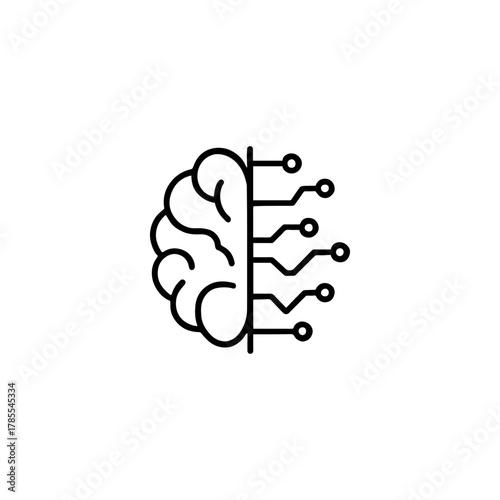 Neural Network Brain Icons – AI & Machine Learning Symbol
Stylized icons of brains with neural networks, representing artificial intelligence and machine learning.