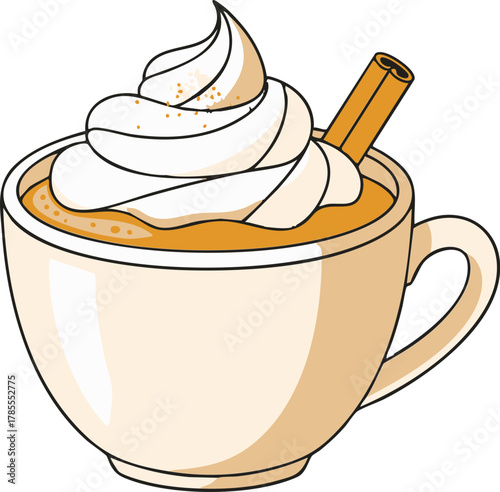 Hot Chocolate with Whipped Cream