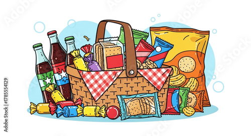 illustration of a shopping bag