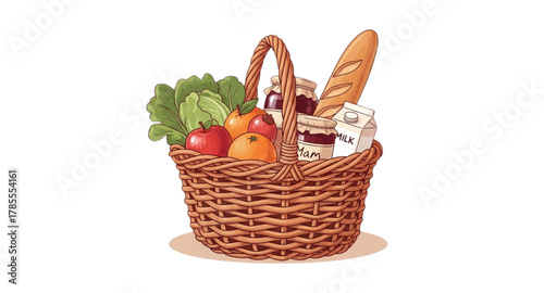 Food and drink basket