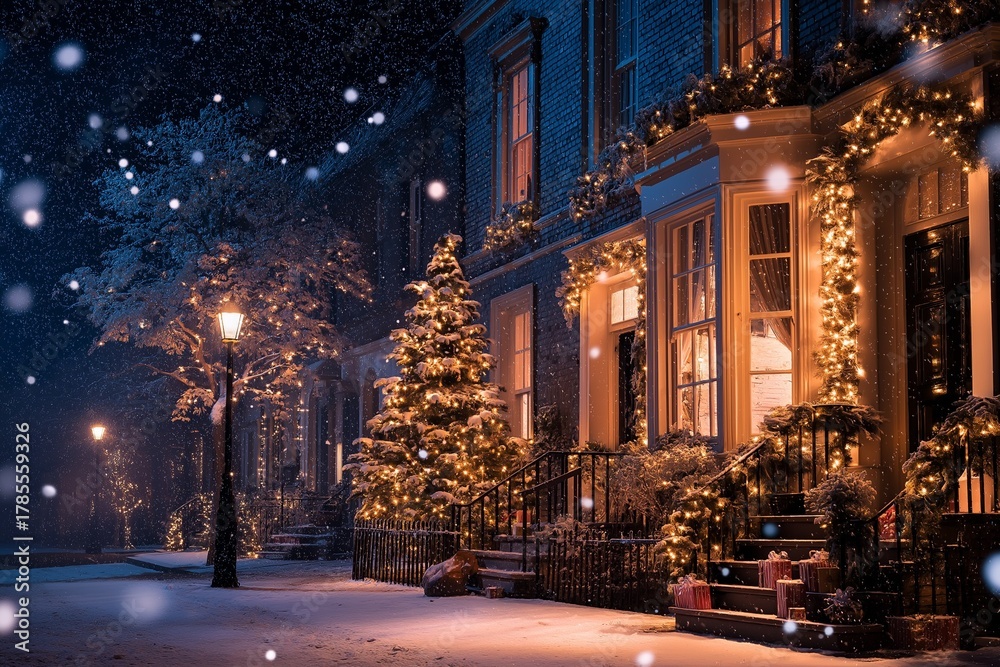 Fototapeta premium Christmas Wallpaper