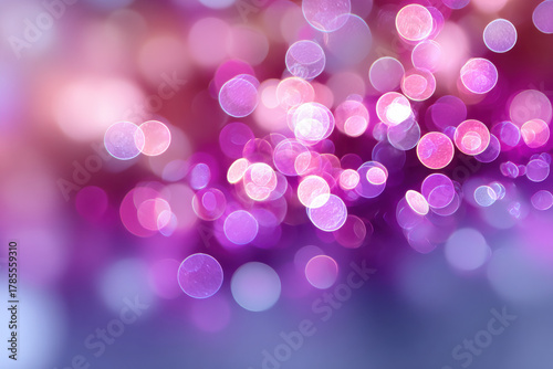 Abstract purple and pink bokeh background for creative professionals
