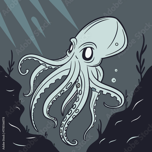 vector illustration of an angel