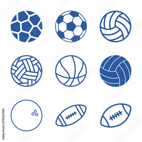 icon of sport ball (artwork 1)