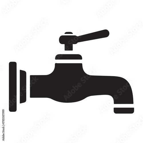 faucet icon vector