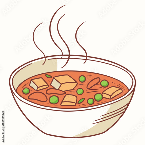 Bowl of hot paneer butter masala