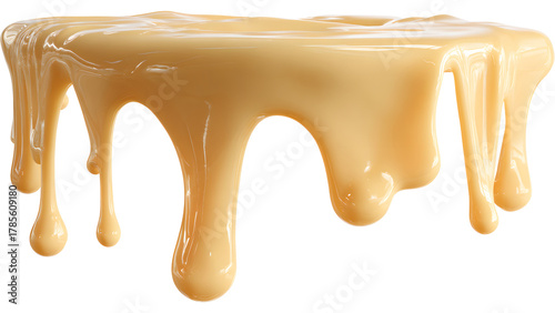 Dripping sweetened condensed milk